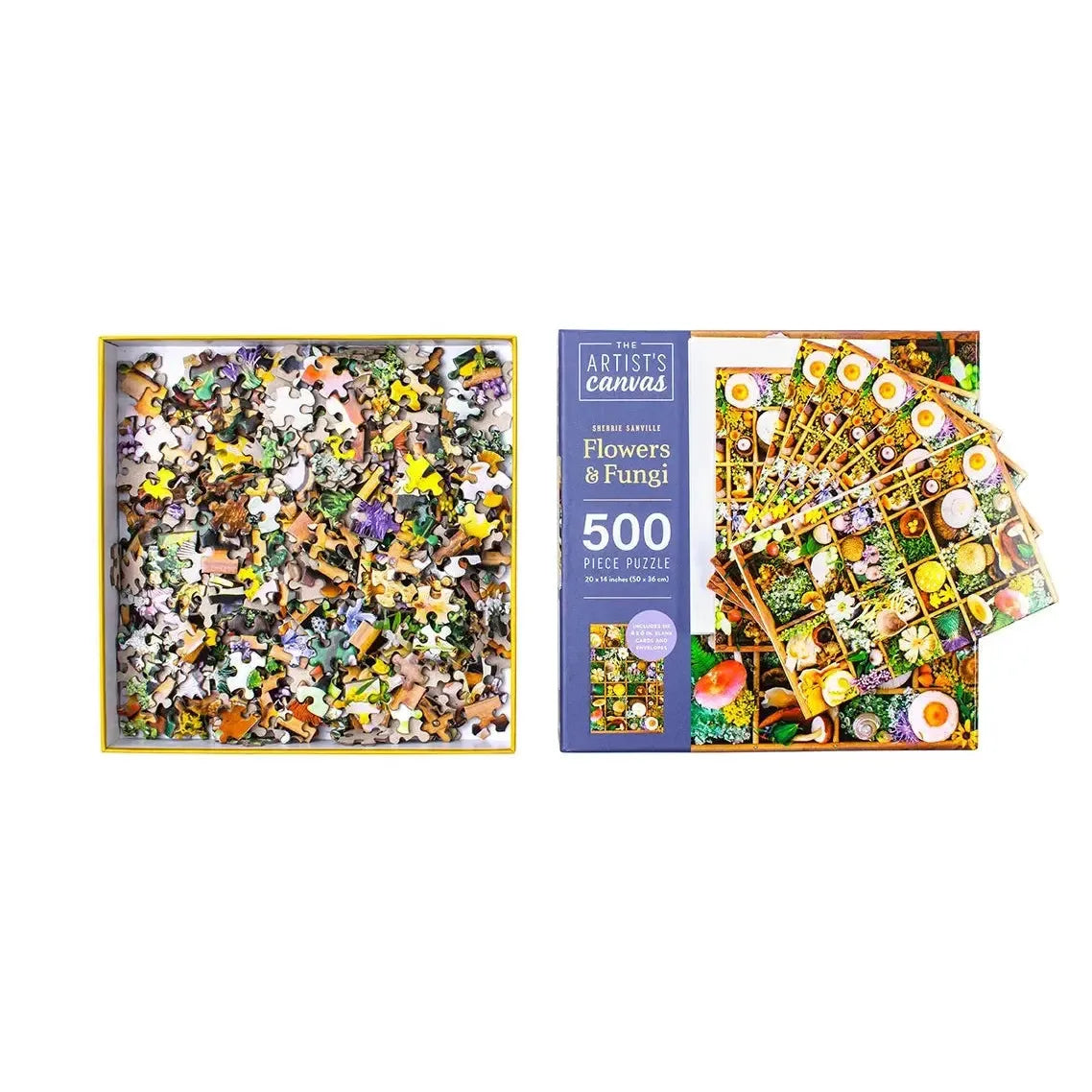 Flowers & Fungi 500 Piece Jigsaw Puzzle Insights