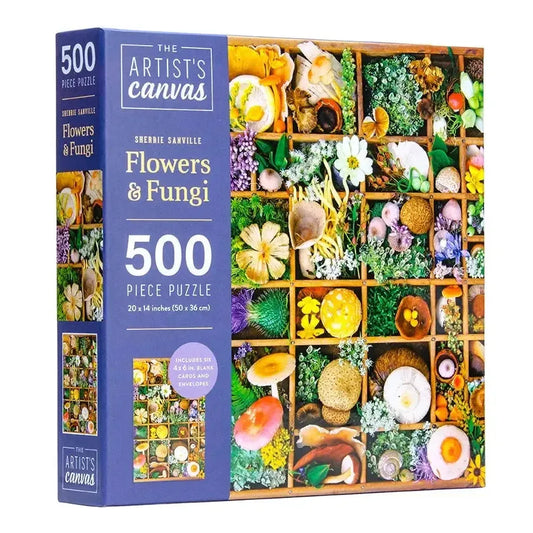 Flowers & Fungi 500 Piece Jigsaw Puzzle Insights