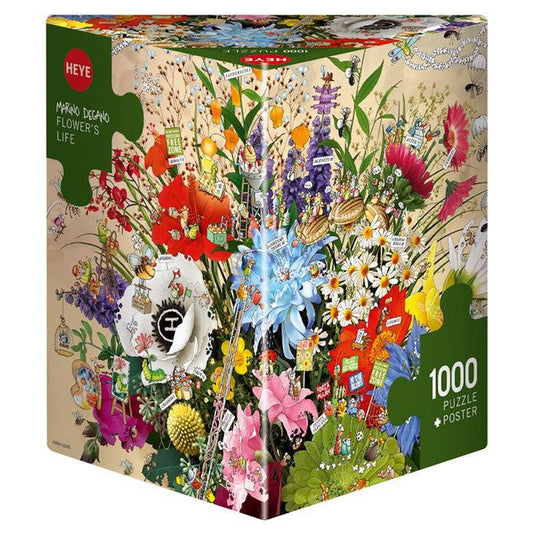 Flower's Life 1000 Piece Jigsaw Puzzle Heye
