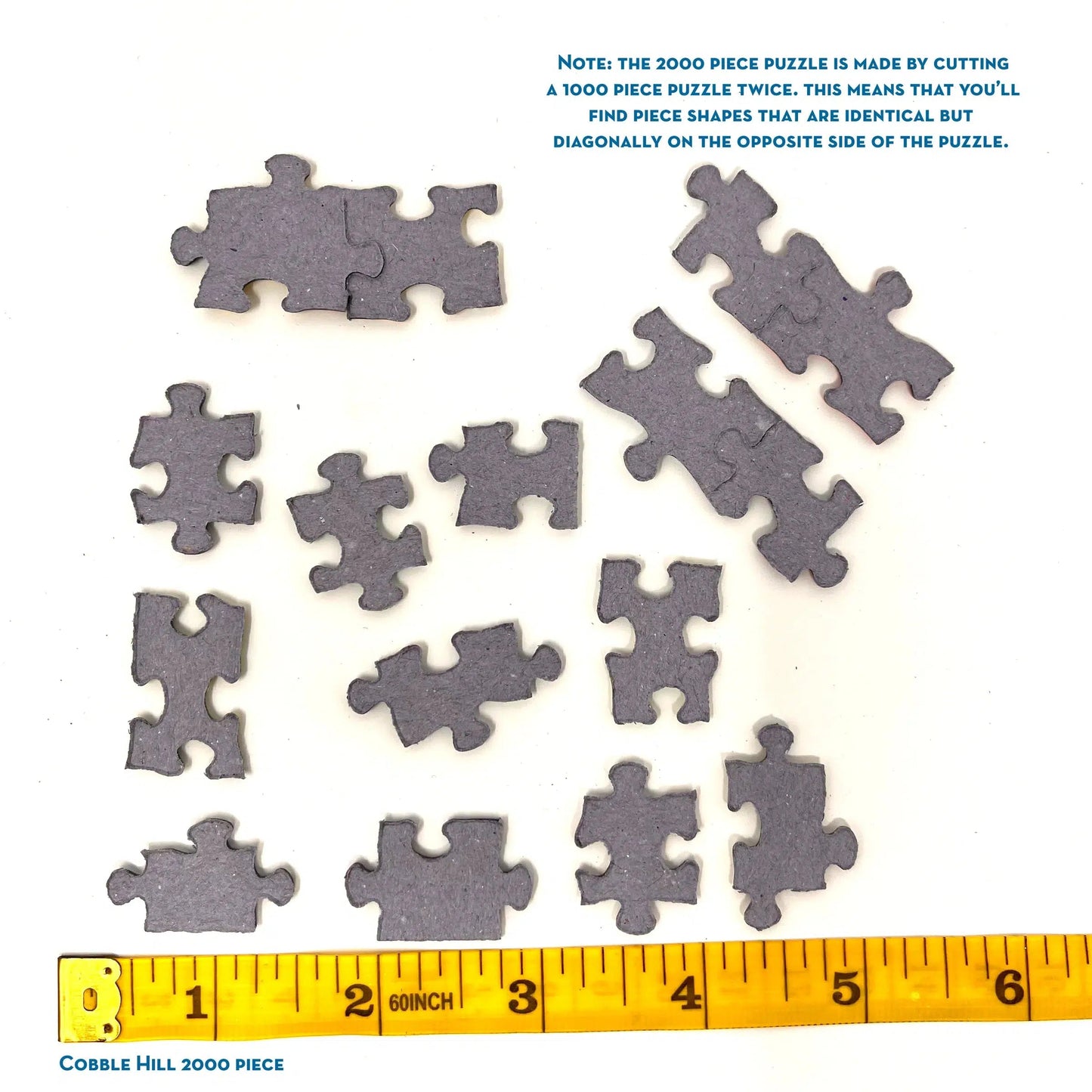 Four Square Quilt Blocks 2000 Piece Jigsaw Puzzle Cobble Hill