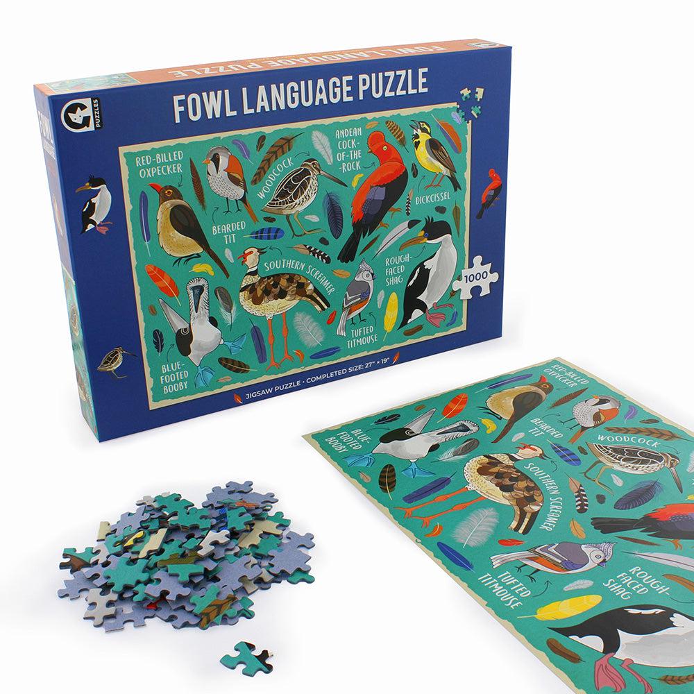 Fowl Language 1000 Piece Jigsaw Puzzle Ginger Fox