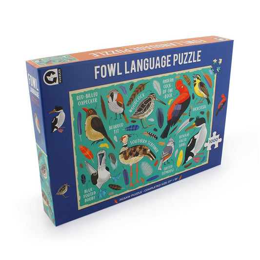Fowl Language 1000 Piece Jigsaw Puzzle Ginger Fox