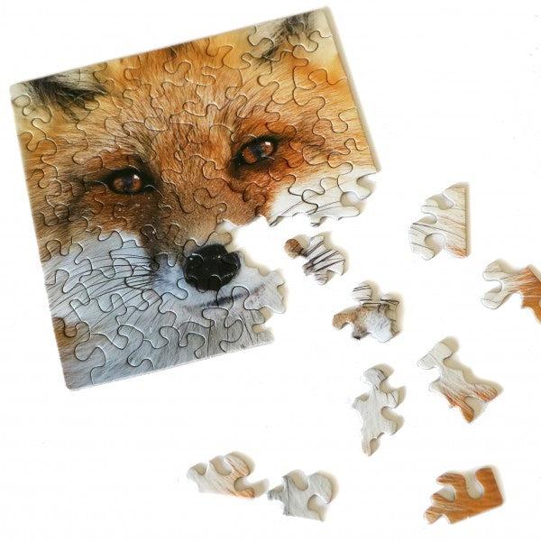 Fox 66 Piece Pocket Jigsaw Puzzle Curiosi