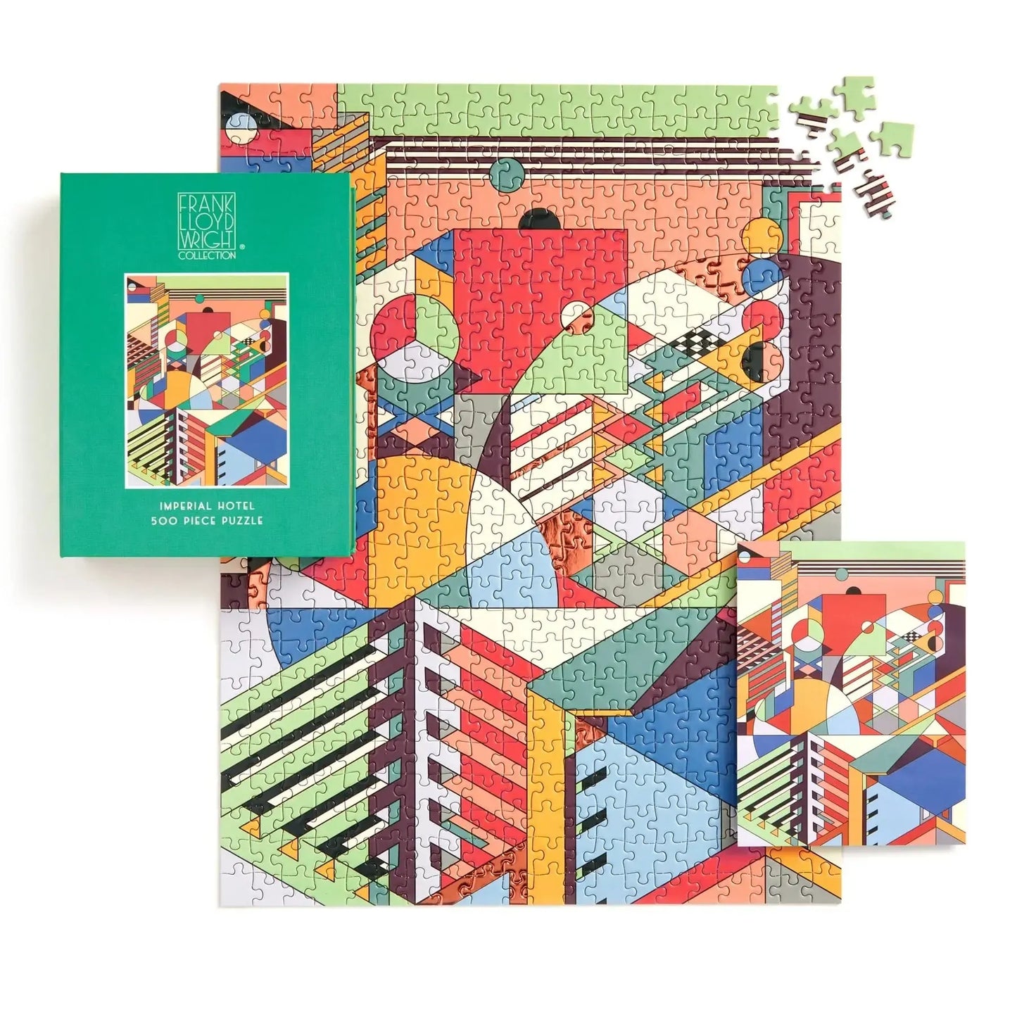 Frank Lloyd Wright Imperial Hotel 500 Piece Jigsaw Puzzle Galison