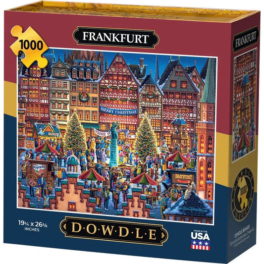 Frankfurt 1000 Piece Jigsaw Puzzle Dowdle