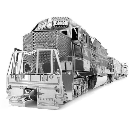 Freight Train 3D Steel Model Kit Metal Earth