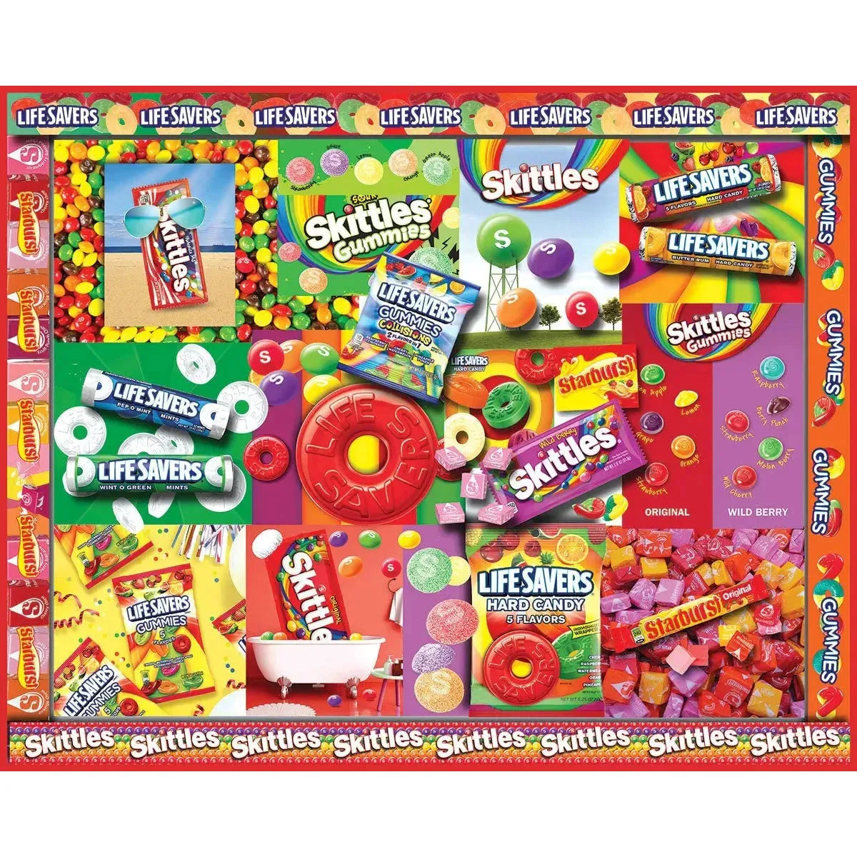 Fruit Candy 1000 Piece Jigsaw Puzzle White Mountain