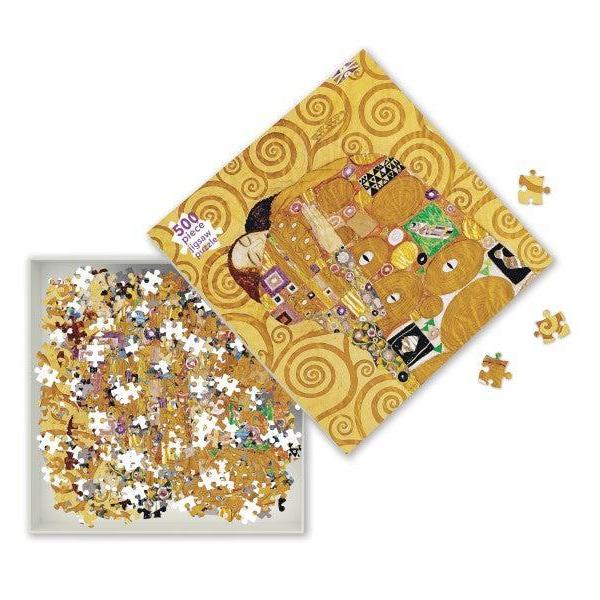 Fulfilment by Klimt 500 Piece Jigsaw Puzzle Flame Tree