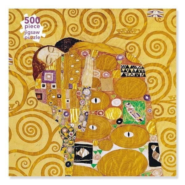 Fulfilment by Klimt 500 Piece Jigsaw Puzzle Flame Tree
