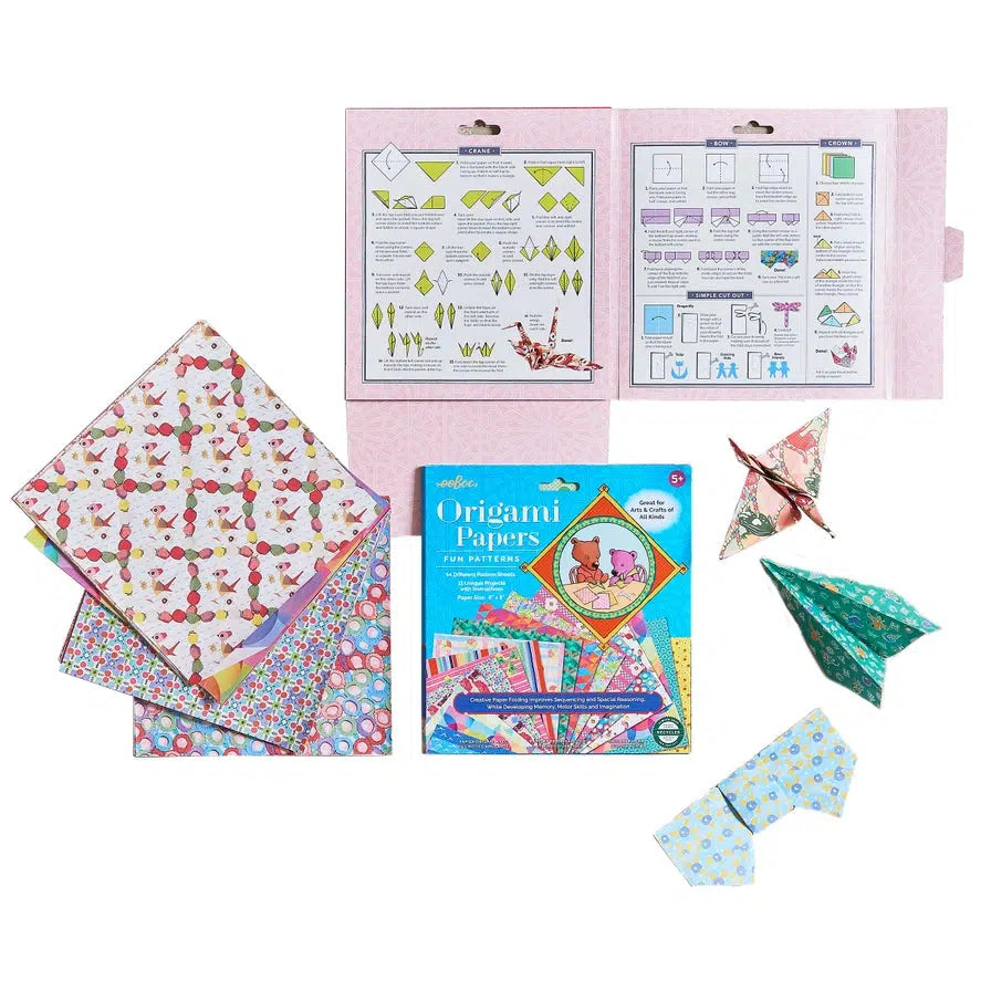 Fun Patterns Origami Papers Kit eeBoo