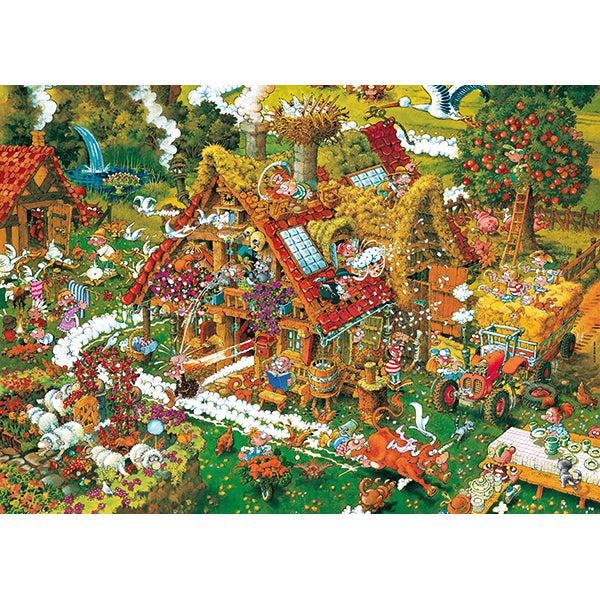 Funny Farm Cartoon Classics 1000 Piece Jigsaw Puzzle Heye