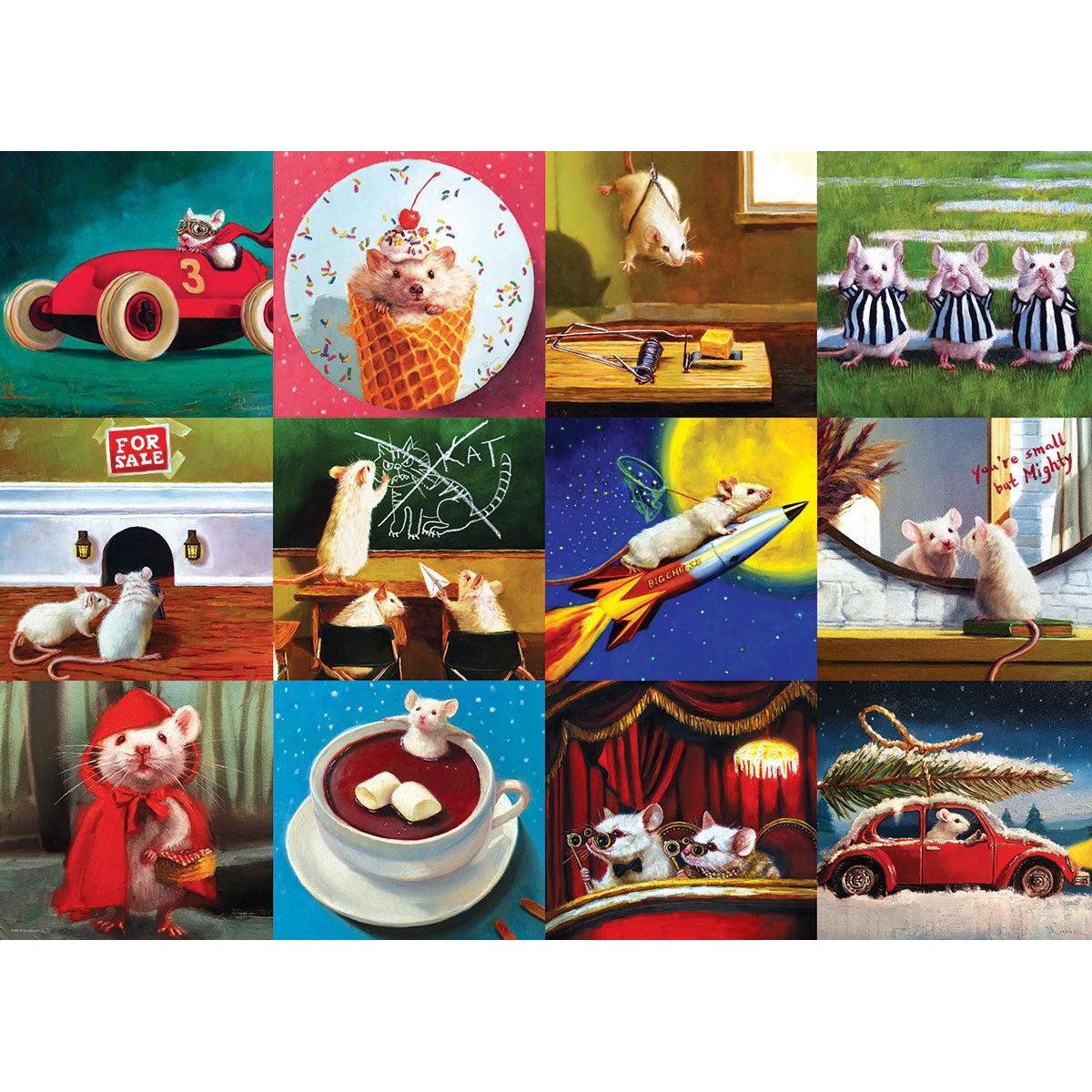 Funny Mice 1000 Piece Jigsaw Puzzle Eurographics