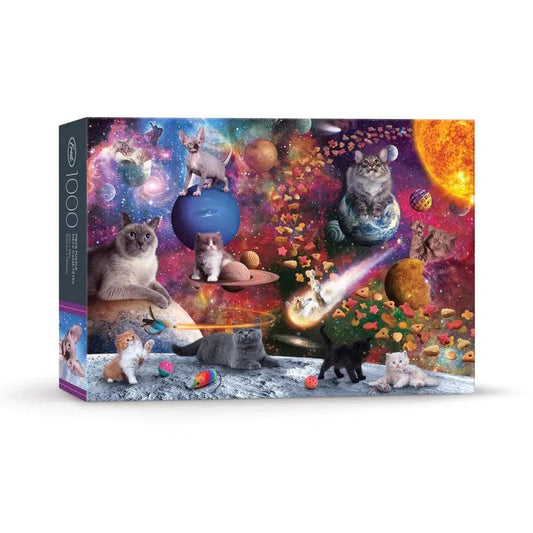 Galaxy Cats 1000 Piece Jigsaw Puzzle Fred