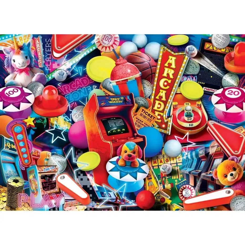 Game On Flashbacks 1000 Piece Jigsaw Puzzle MasterPieces