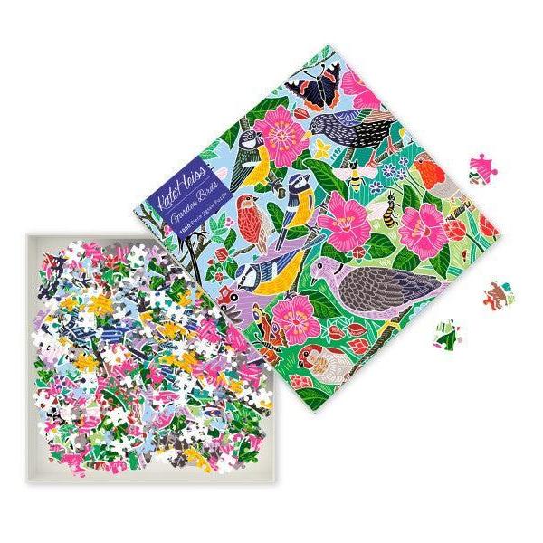 Garden Birds 1000 Piece Jigsaw Puzzle Flame Tree