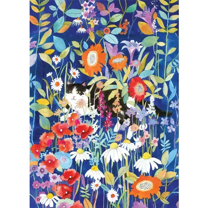 Garden Cat 1000 Piece Jigsaw Puzzle Peter Pauper
