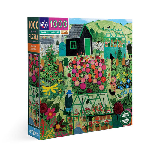 Garden Harvest 1000 Piece Jigsaw Puzzle eeBoo