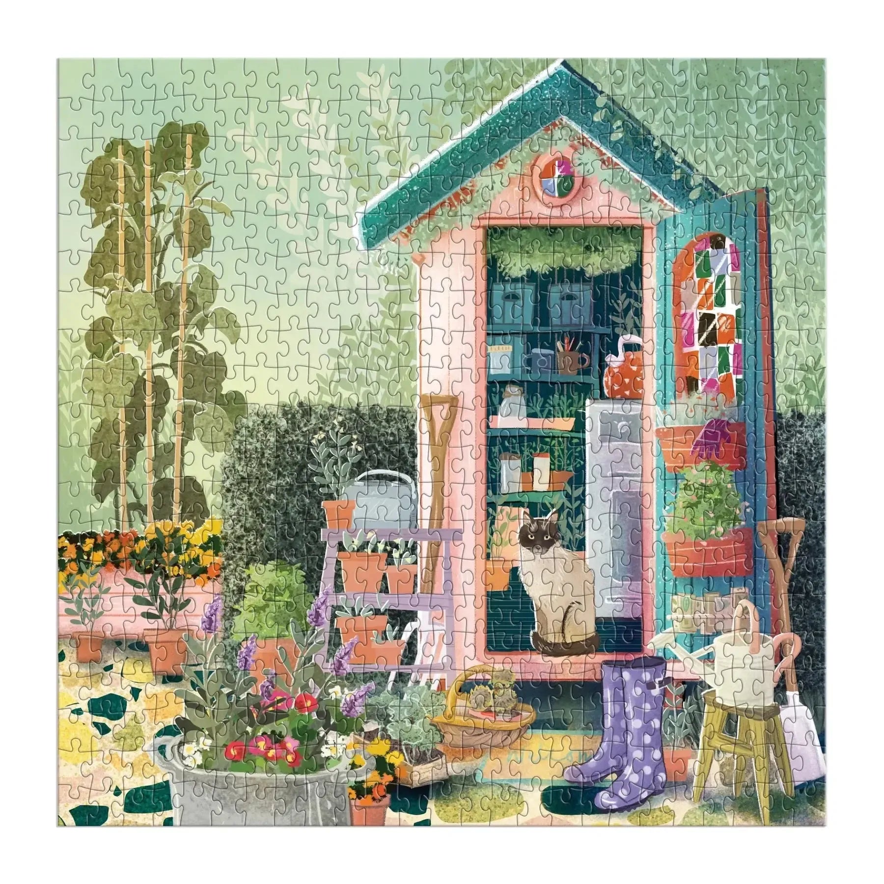 Gardener's Nook 500 Piece Jigsaw Puzzle Galison