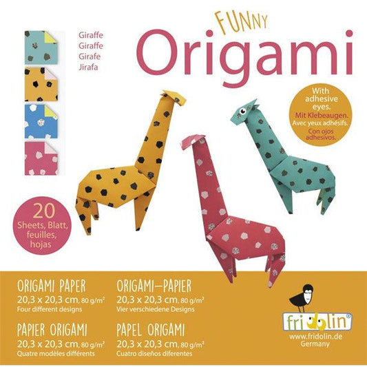Giraffe Funny Origami Kit Fridolin