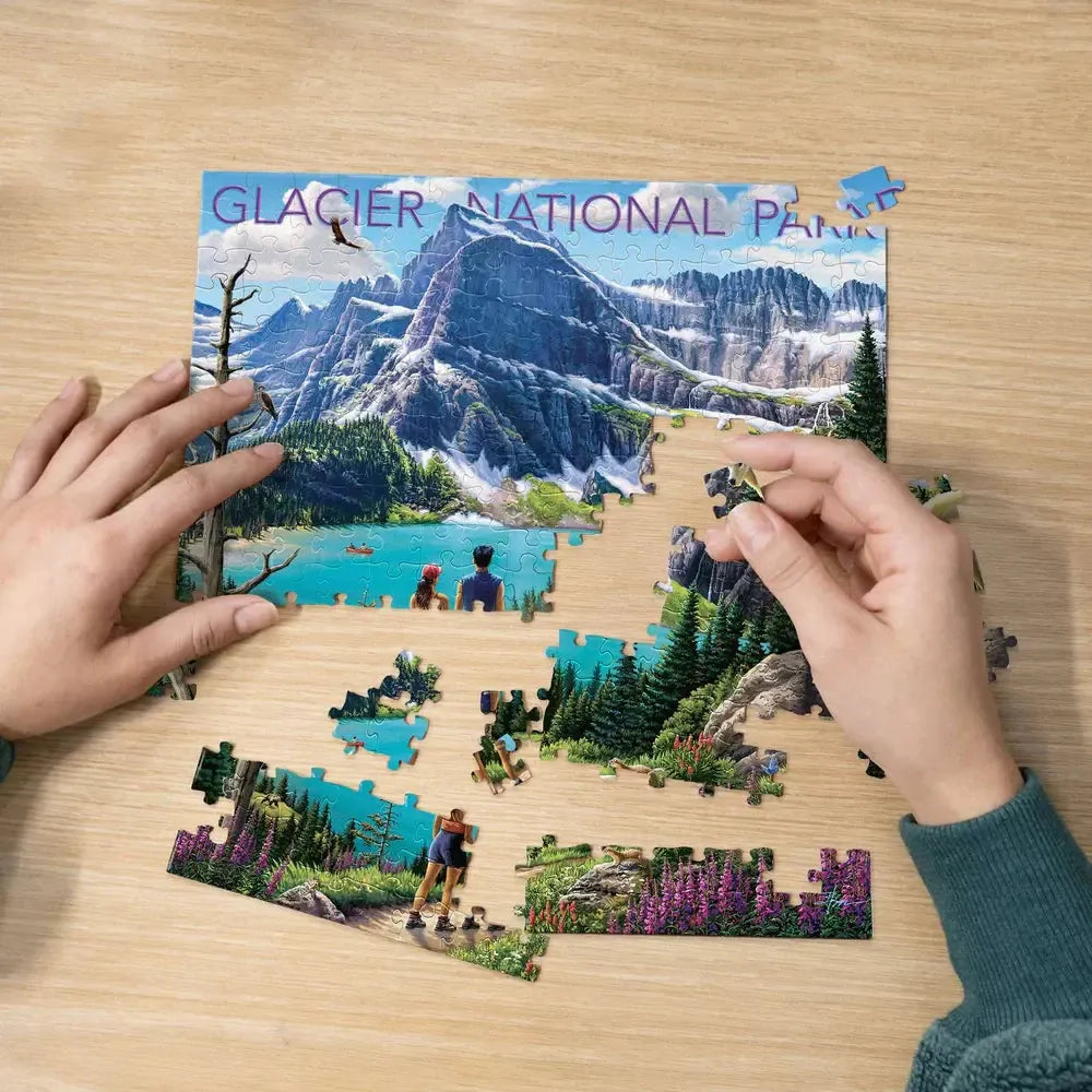 Glacier National Park 210 Piece Jigsaw Puzzle Boardwalk