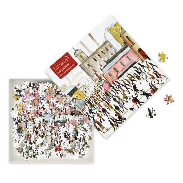 Going to Work 1000 Piece Jigsaw Puzzle Flame Tree
