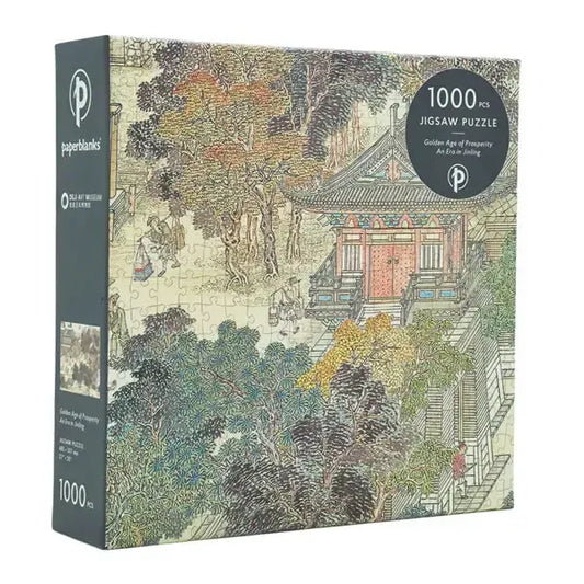 Golden Age of Prosperity An Era in Jinling 1000 Piece Jigsaw Puzzle Paperblanks
