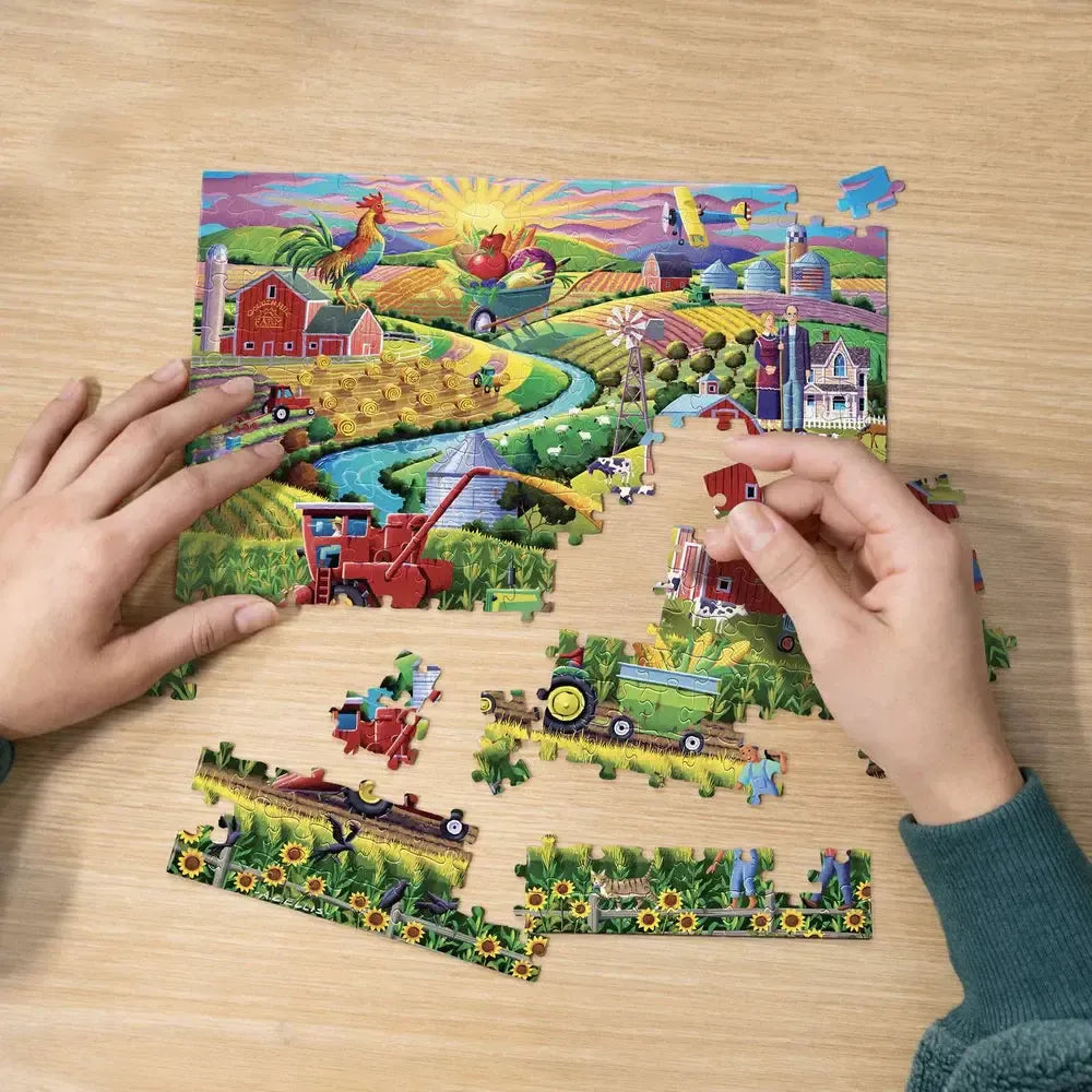 Golden Hill Farm 210 Piece Jigsaw Puzzle Boardwalk