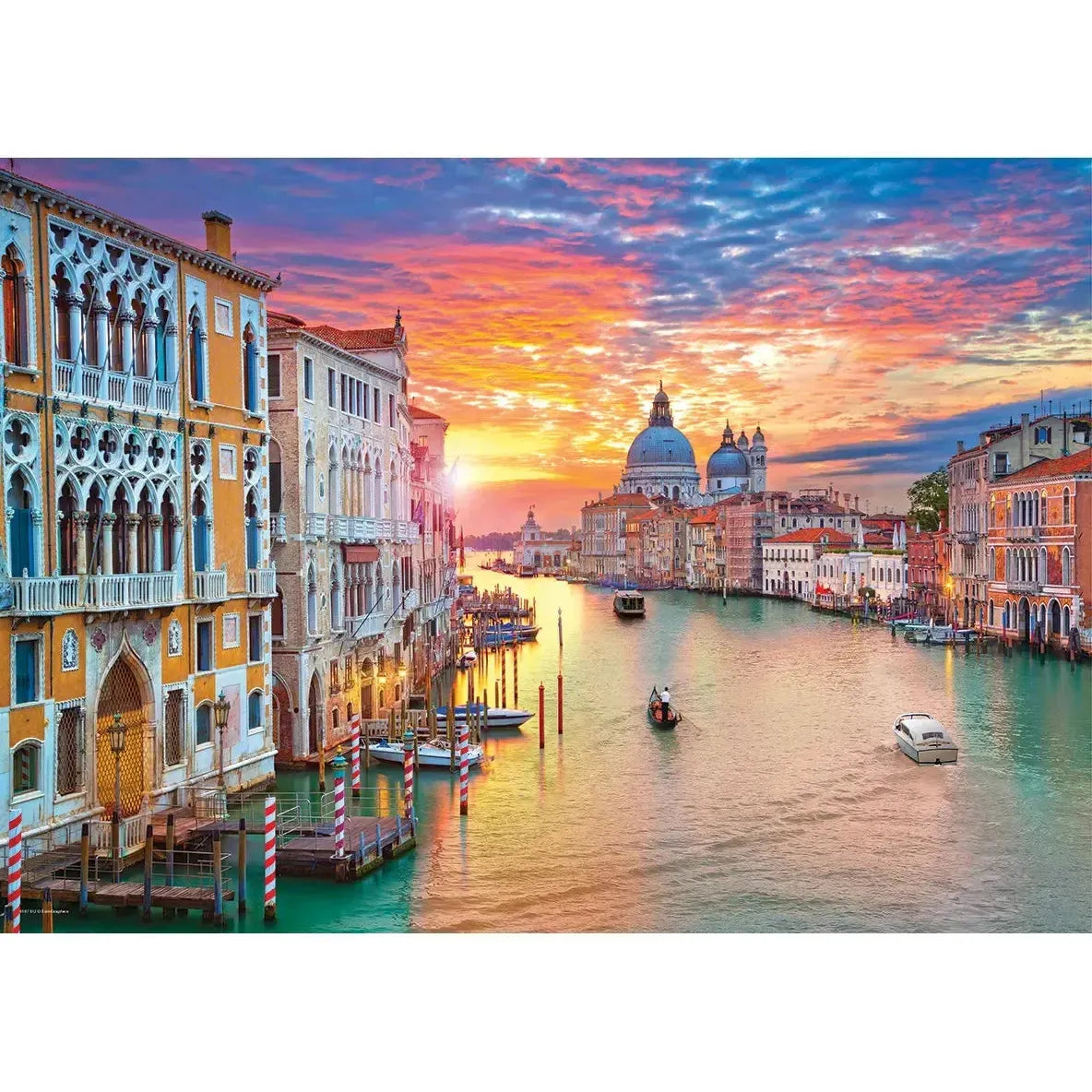 Grand Canal Venice 1000 Piece Jigsaw Puzzle Eurographics