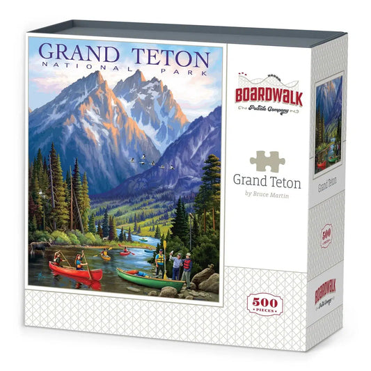 Grand Teton 500 Piece Jigsaw Puzzle Boardwalk
