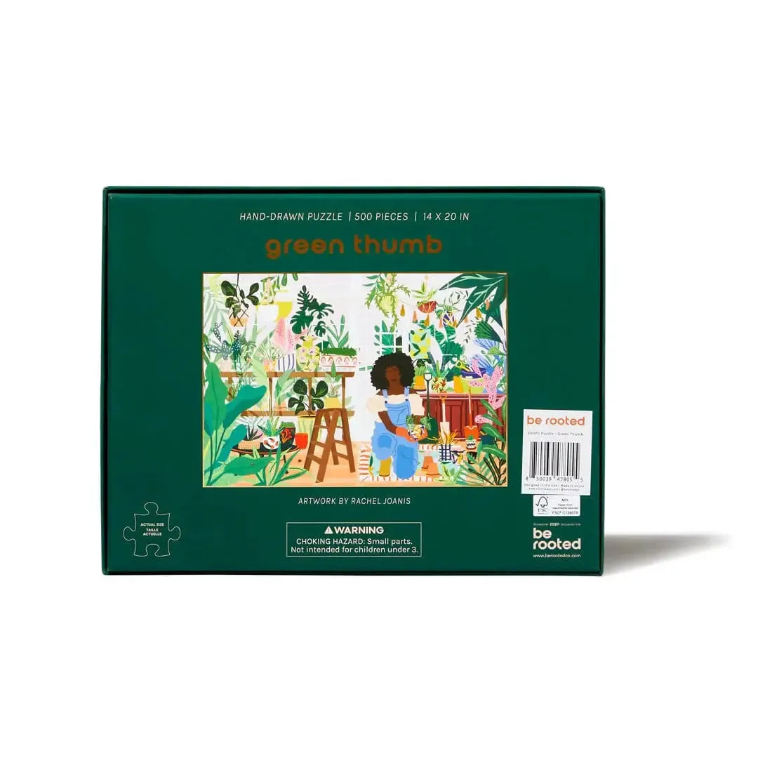 Green Thumb 500 Piece Soft Touch Jigsaw Puzzle Be Rooted