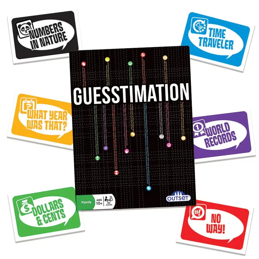 Guesstimation Trivia Card Game Outset