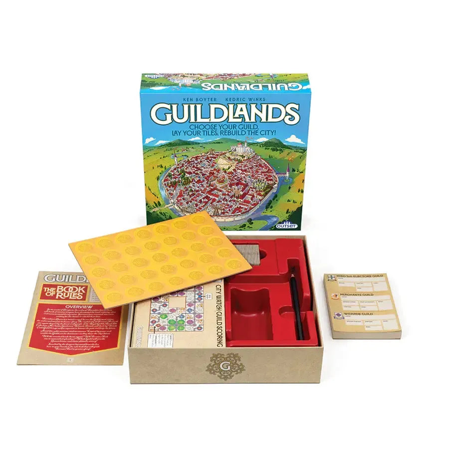 Guildlands - Strategic Tile City Building Game - Outset