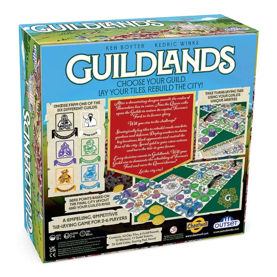 Guildlands - Strategic Tile City Building Game - Outset