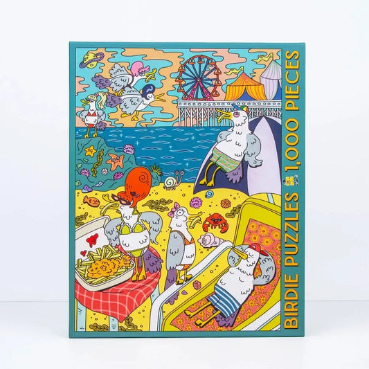 Gull Trouble 1000 Piece Jigsaw Puzzle Birdie