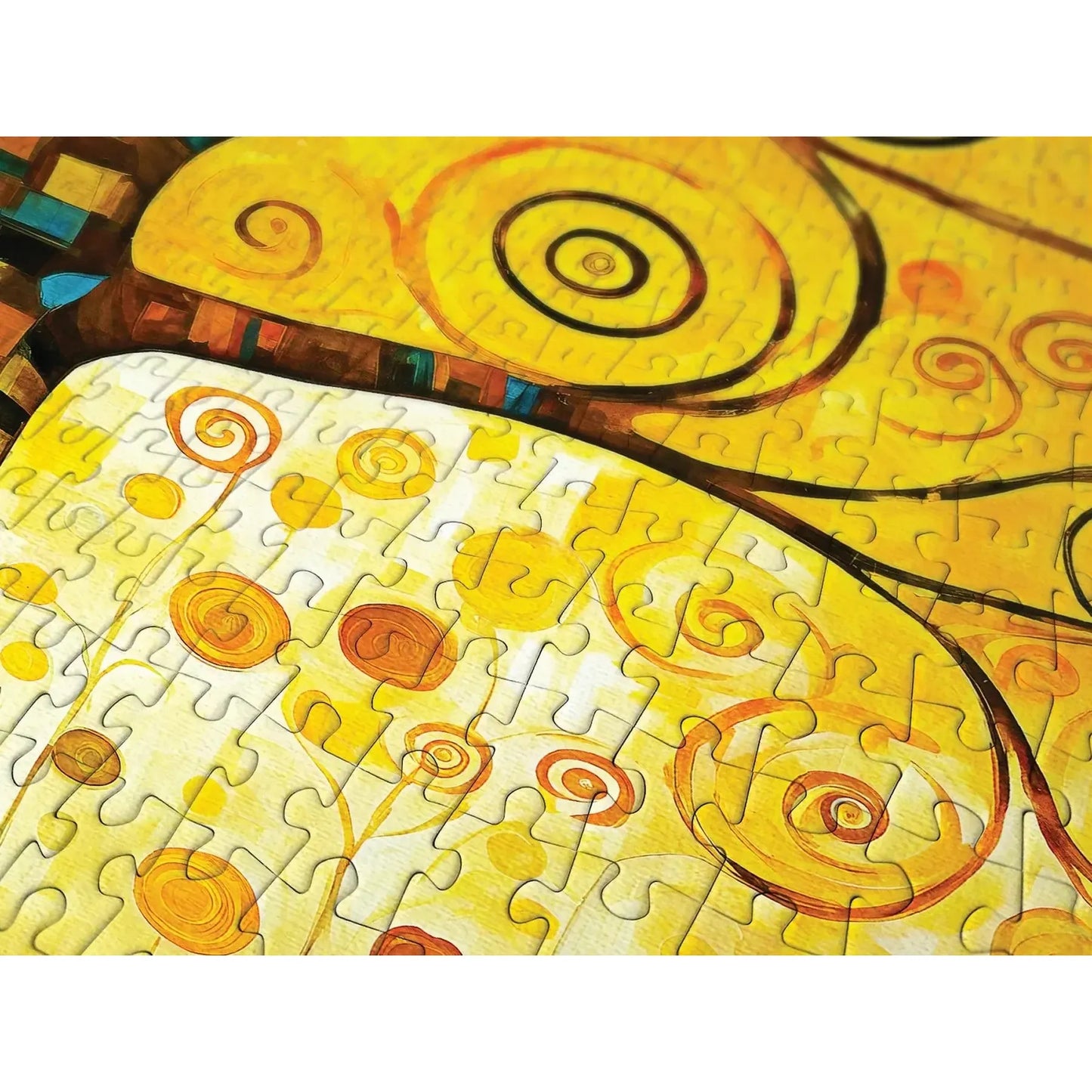 Gustav Klimt's Cat in the Tree of Life 1000 Piece Jigsaw Puzzle Enjoy