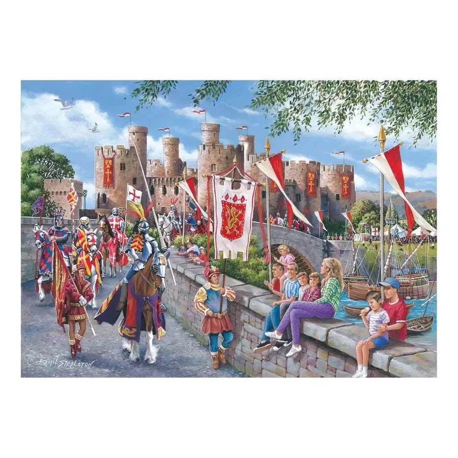 Conway Castle 150 Piece Mini Jigsaw Puzzle HOP