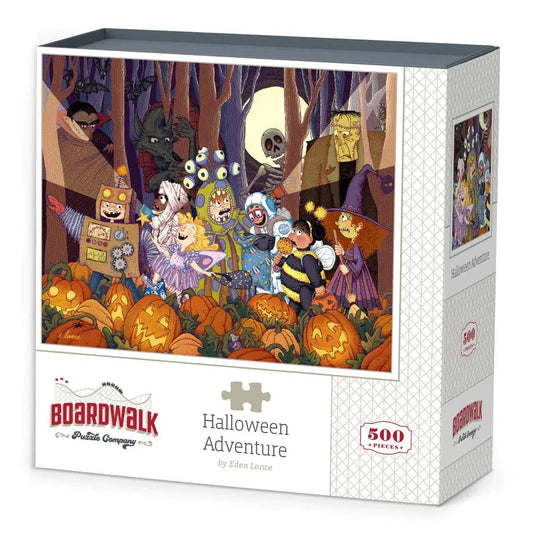 Halloween Adventure 500 Piece Jigsaw Puzzle Boardwalk