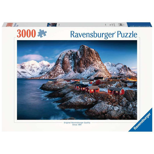 Hamnoy Lofoten Norway 3000 Piece Jigsaw Puzzle Ravensburger