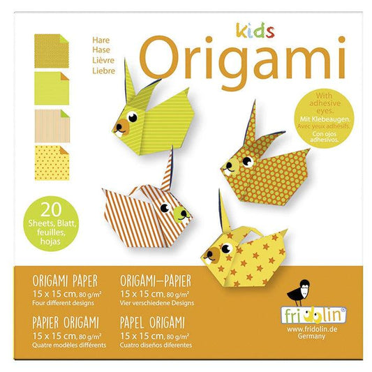 Hare Kids Origami Kit Fridolin