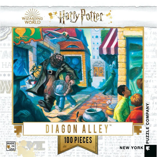 Harry Potter Diagon Alley 100 Piece Mini Jigsaw Puzzle NYPC