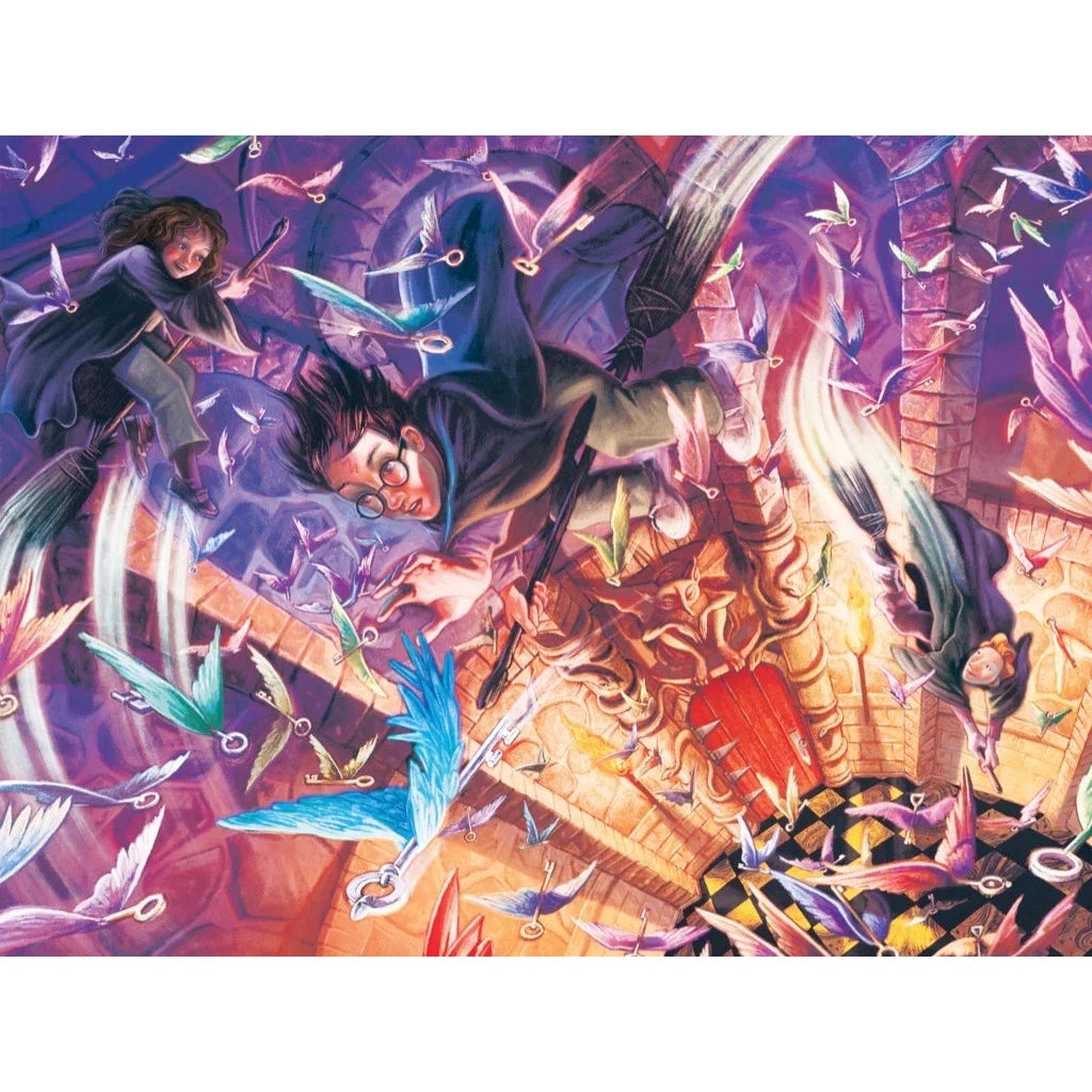 Harry Potter Flying Keys 1000 Piece Jigsaw Puzzle NYPC