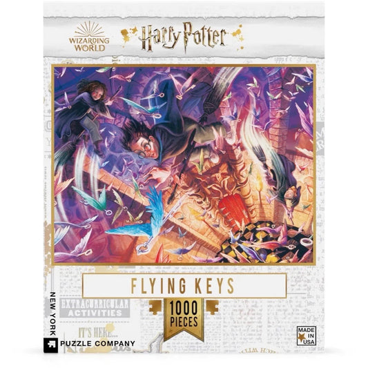 Harry Potter Flying Keys 1000 Piece Jigsaw Puzzle NYPC