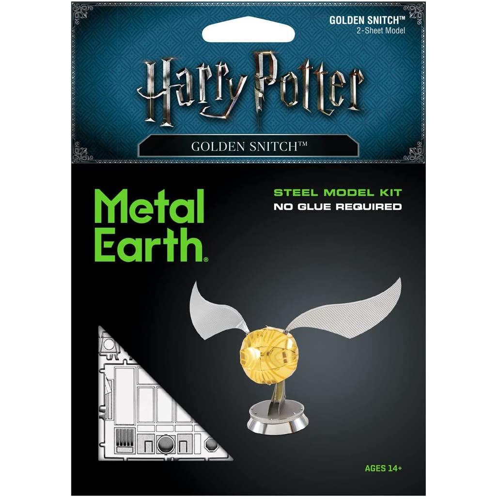 Harry Potter Golden Snitch 3D Steel Model Kit Metal Earth