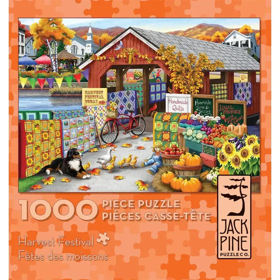 Harvest Festival 1000 Piece Jigsaw Puzzle Jack Pine