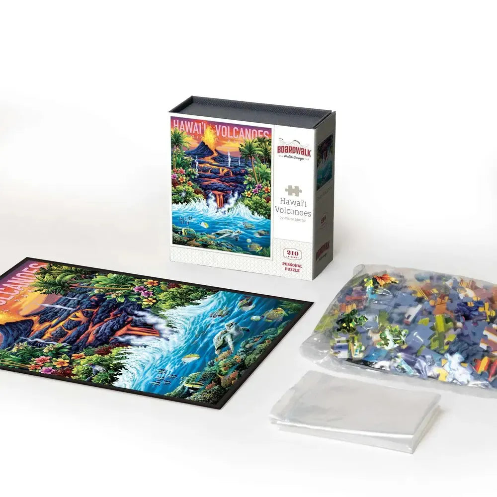 Hawaii Volcanoes National Park 210 Piece Jigsaw Puzzle Boardwalk