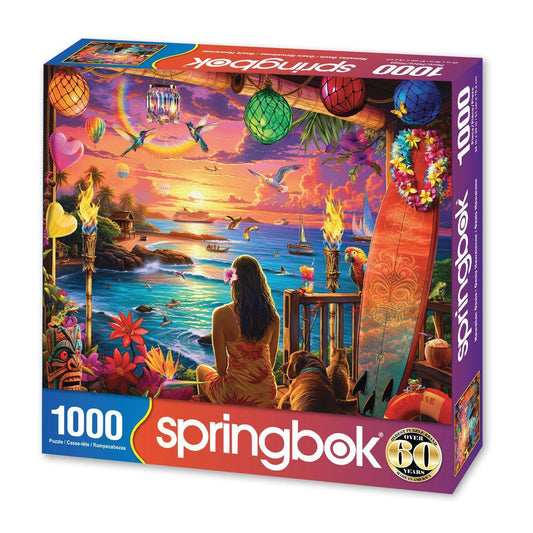 Hawaiian Oasis 1000 Piece Jigsaw Puzzle Springbok