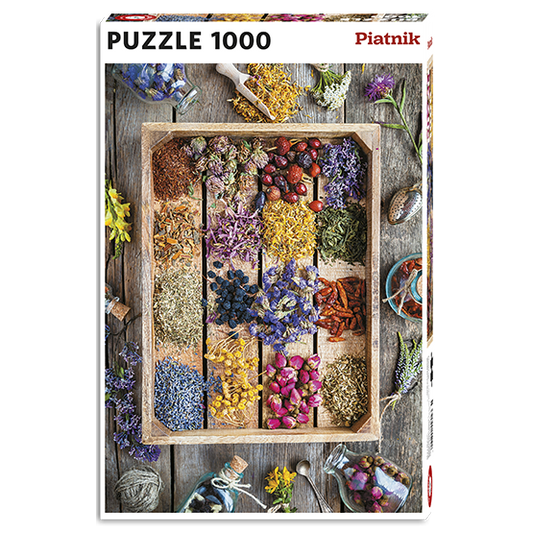 Healing Herbs 1000 Piece Jigsaw Puzzle Piatnik