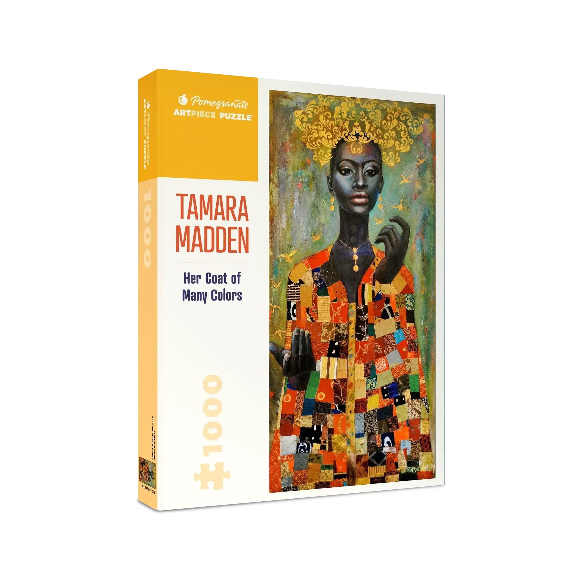 Her Coat of Many Colors 1000 Piece Jigsaw Puzzle Pomegranate