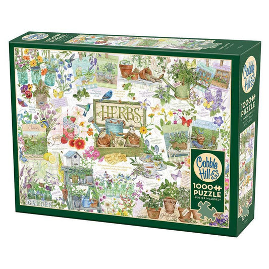 Herb Garden 1000 Piece Jigsaw Puzzle Cobble Hill