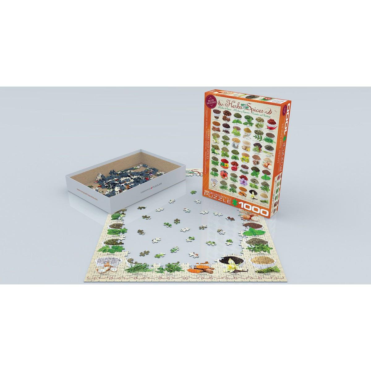 Herbs & Spices 1000 Piece Jigsaw Puzzle Eurographics